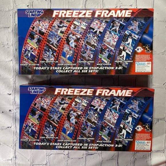 🔸️NIB Vintage Ken Griffey Jr. Starting Lineup Freeze Frame - Picture 2 of 6